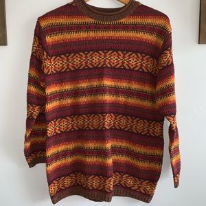 Liz Claiborne British tweed fall sweater